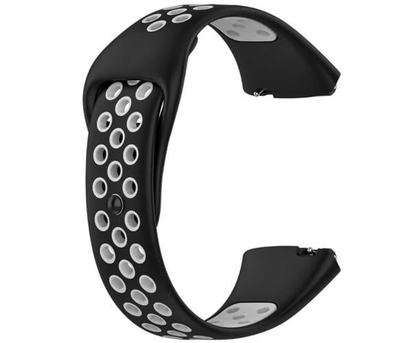 Ремінець Sport Silicone для Xiaomi Redmi Watch 3 Active Чорно-сірий Ремінець Sport Silicone для Xiaomi Redmi Watch 3 Active Чорно-сірий