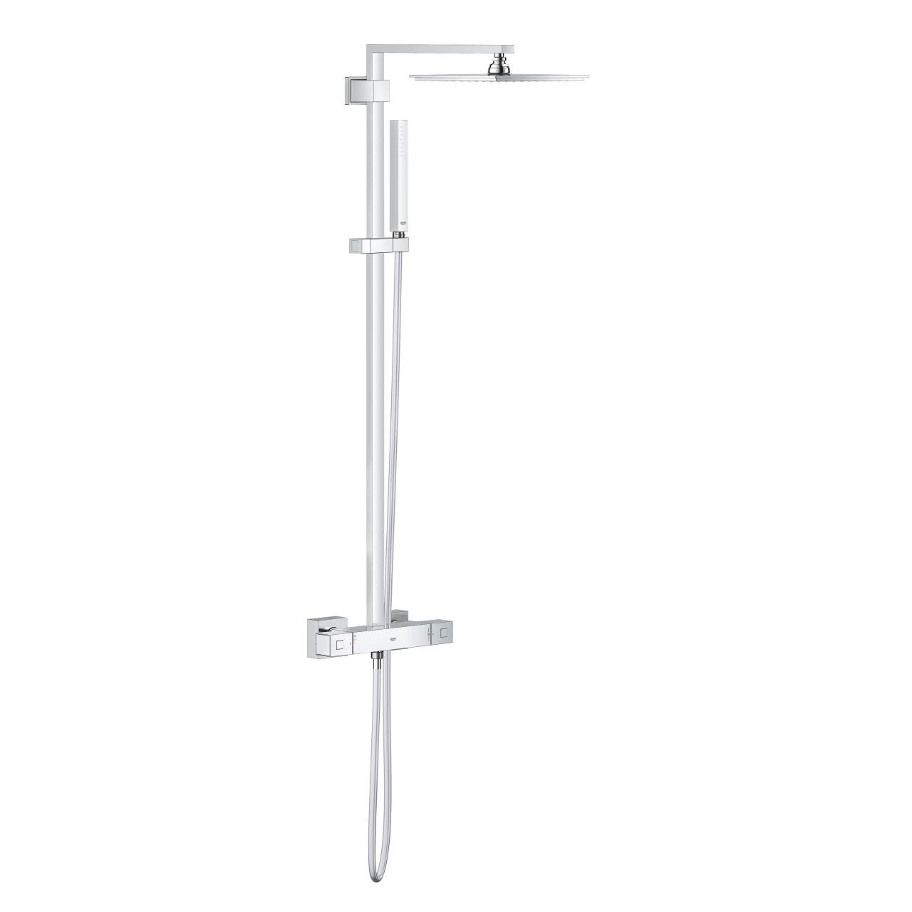 Душова система з термостатом Grohe EUPHORIA Cube XXL System 230 26087000 Хром (111886)