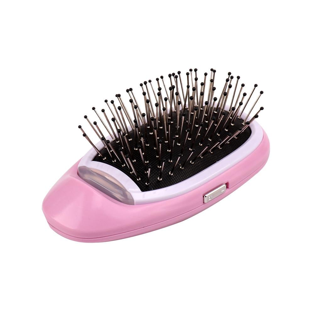 Расческа Sindax с функцией масажа и ионизации Ionic Electric Hairbrush Розовый (6-3-16341059389)