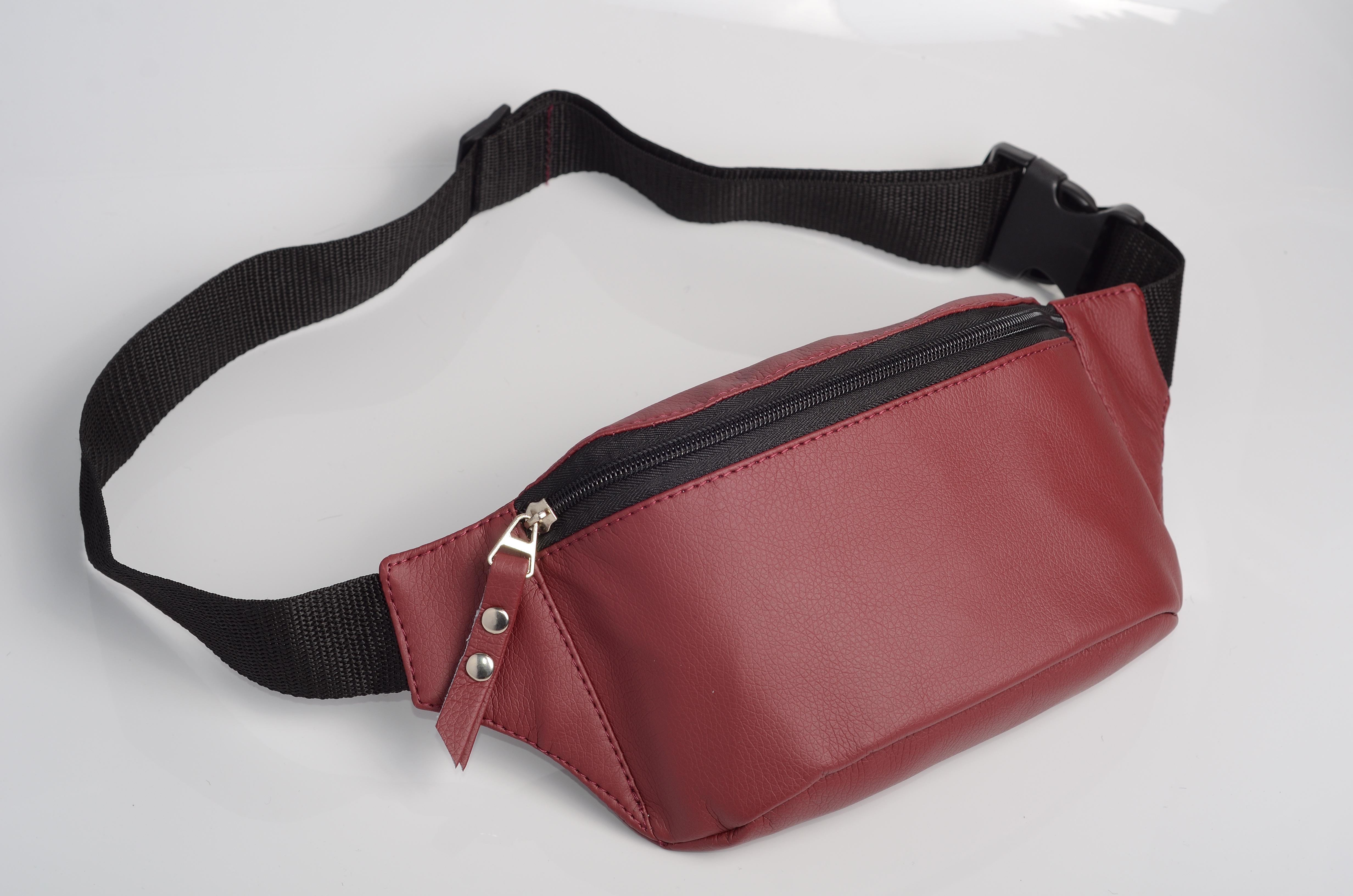 Сумка на пояс Sambag Tirso MEH Бордо (17324)