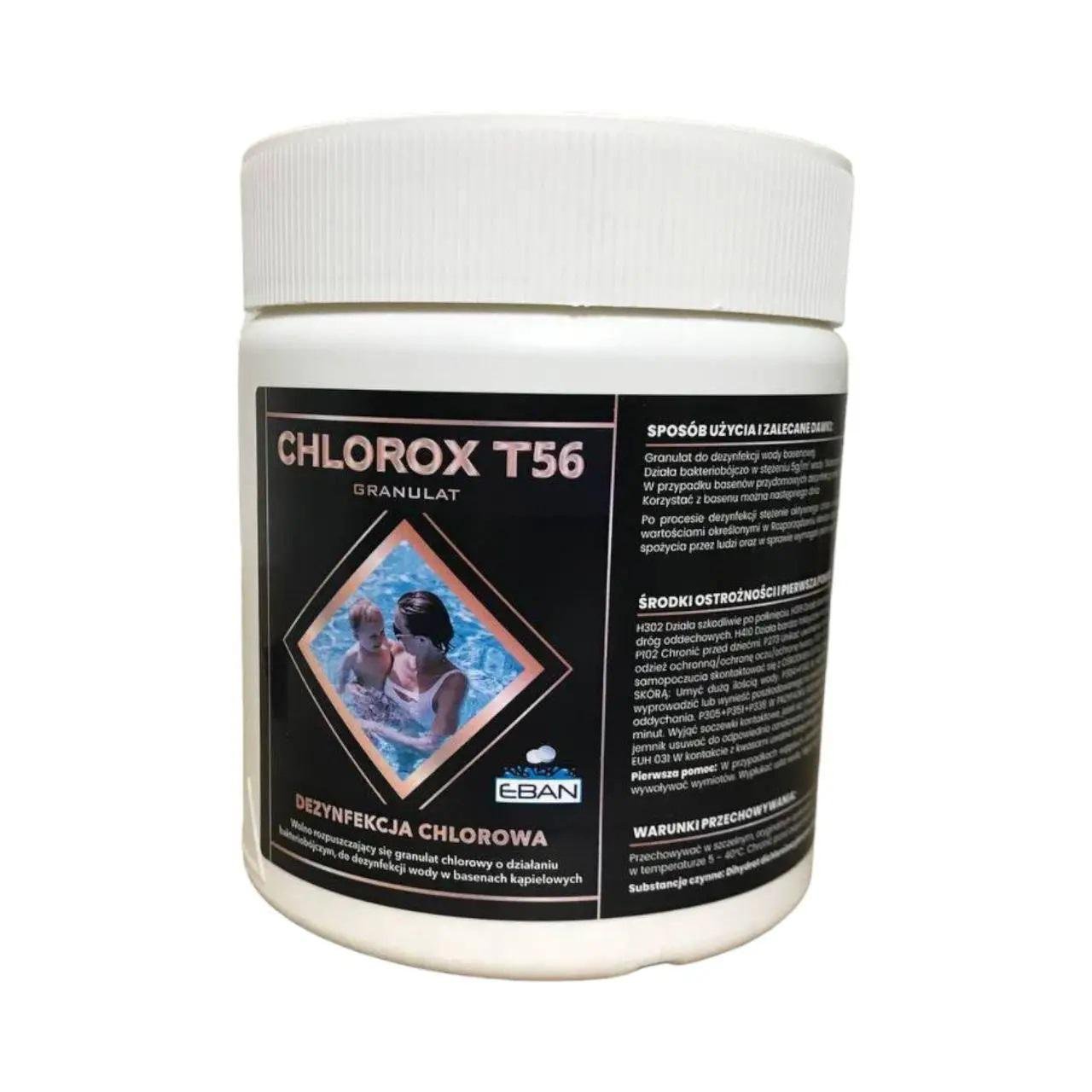 Гранули хлору для басейну Chlorox T56 500 г (20248516)