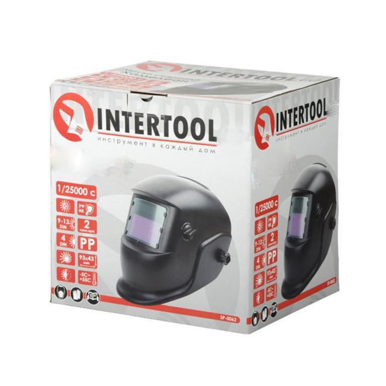 Маска сварщика Intertool Хамелеон класс светофильтра 1/2/1/2 2 сенсора DIN9-13 плавная регулировка (000026881) - фото 5 Маска сварщика Intertool Хамелеон класс светофильтра 1/2/1/2 2 сенсора DIN9-13 плавная регулировка (000026881) - фото 5