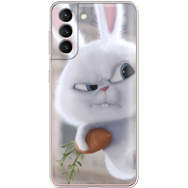 Чохол BoxFace Samsung G991 Galaxy S21 Rabbit Snowball Прозорий силікон (41709-up1116-41709)