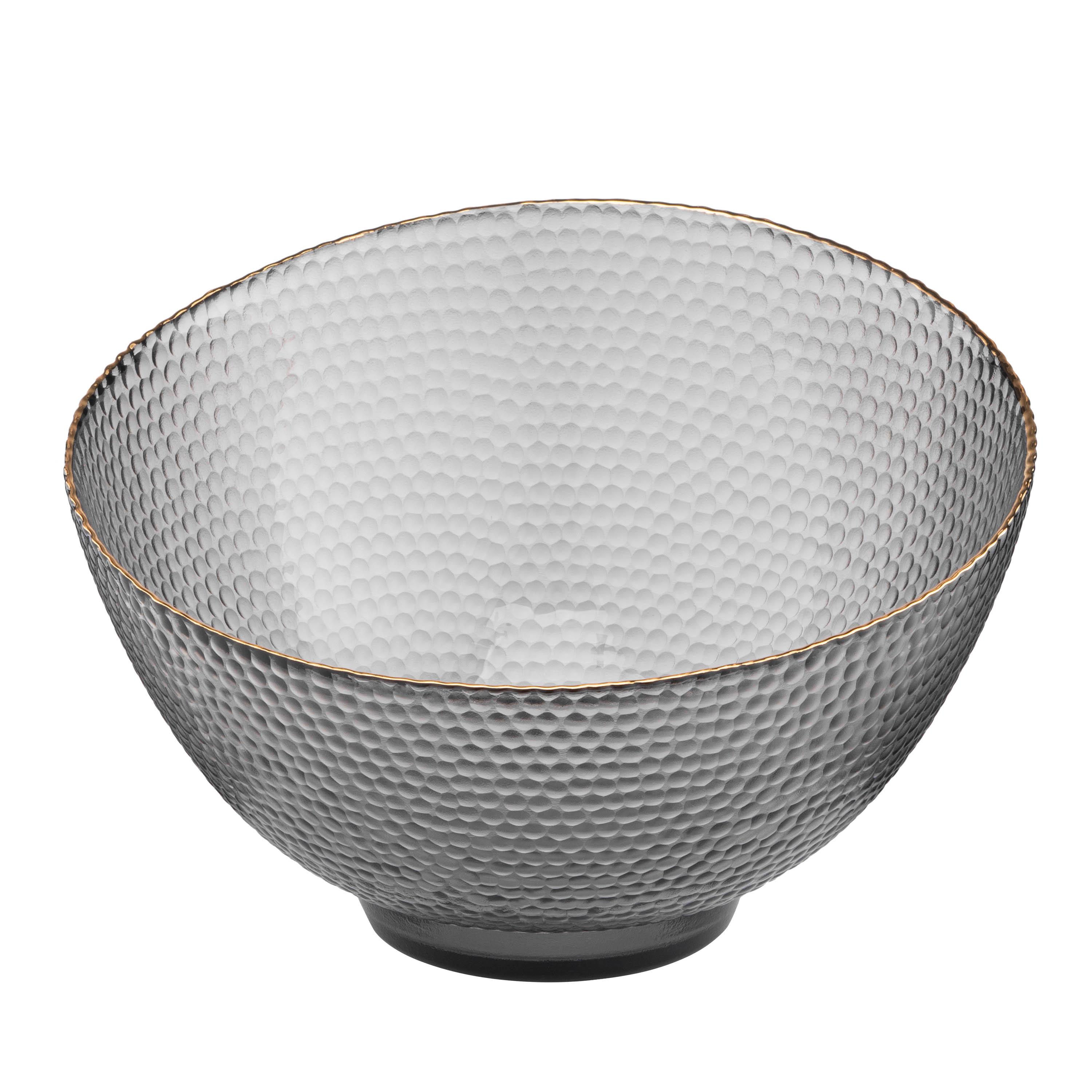 Салатник Ardesto Commelina 21,5х22 см Прозрачный/Серый (AR5019) Салатник Ardesto Commelina 21,5х22 см Прозрачный/Серый (AR5019)