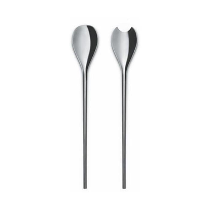 Приборы для салата Alessi Human Collection 29,8 см Металлик (2522679)