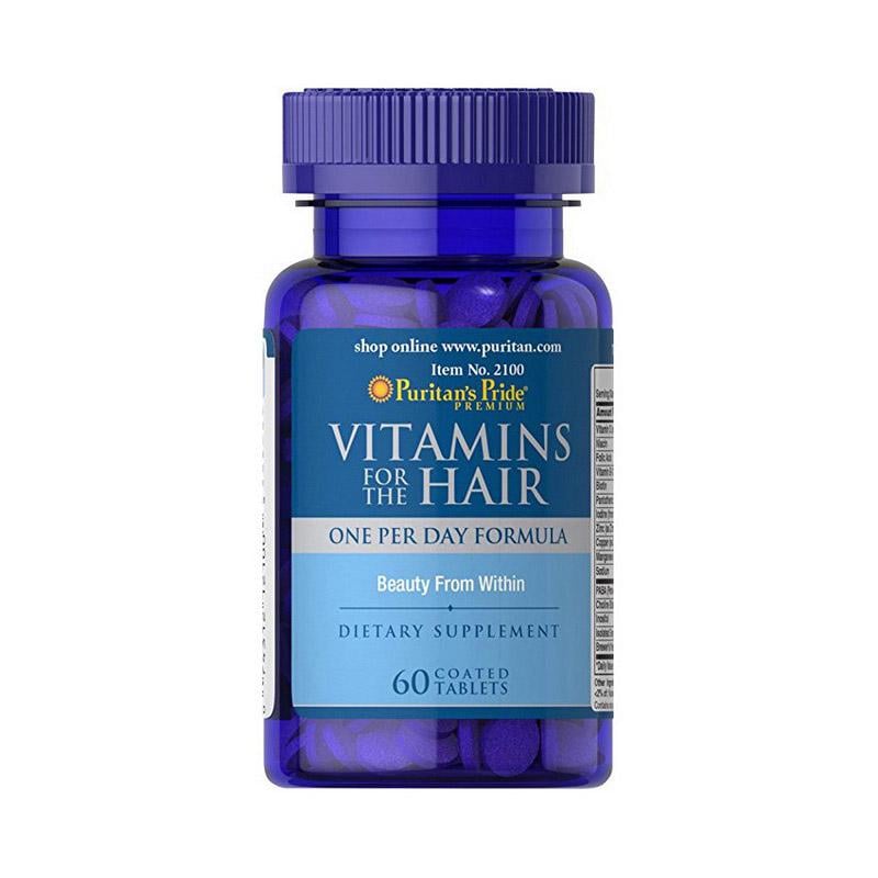 Витаминно-минеральный комплекс для волос Puritan's Pride Vitamins for the Hair 60 таблеток (00000028596)