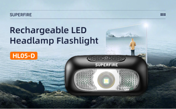 Ліхтар на голову SuperFire HL05-D 110Лм USB (Supfire_hl05-d) - фото 10