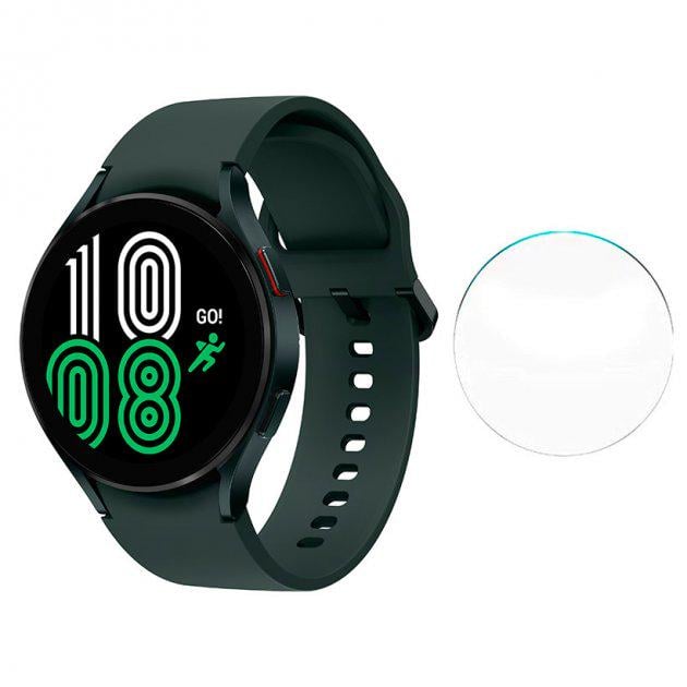 Захисне скло Watchbands для Samsung Galaxy Watch 4 44 мм Green 1 шт. (WB000444GREEN-1)