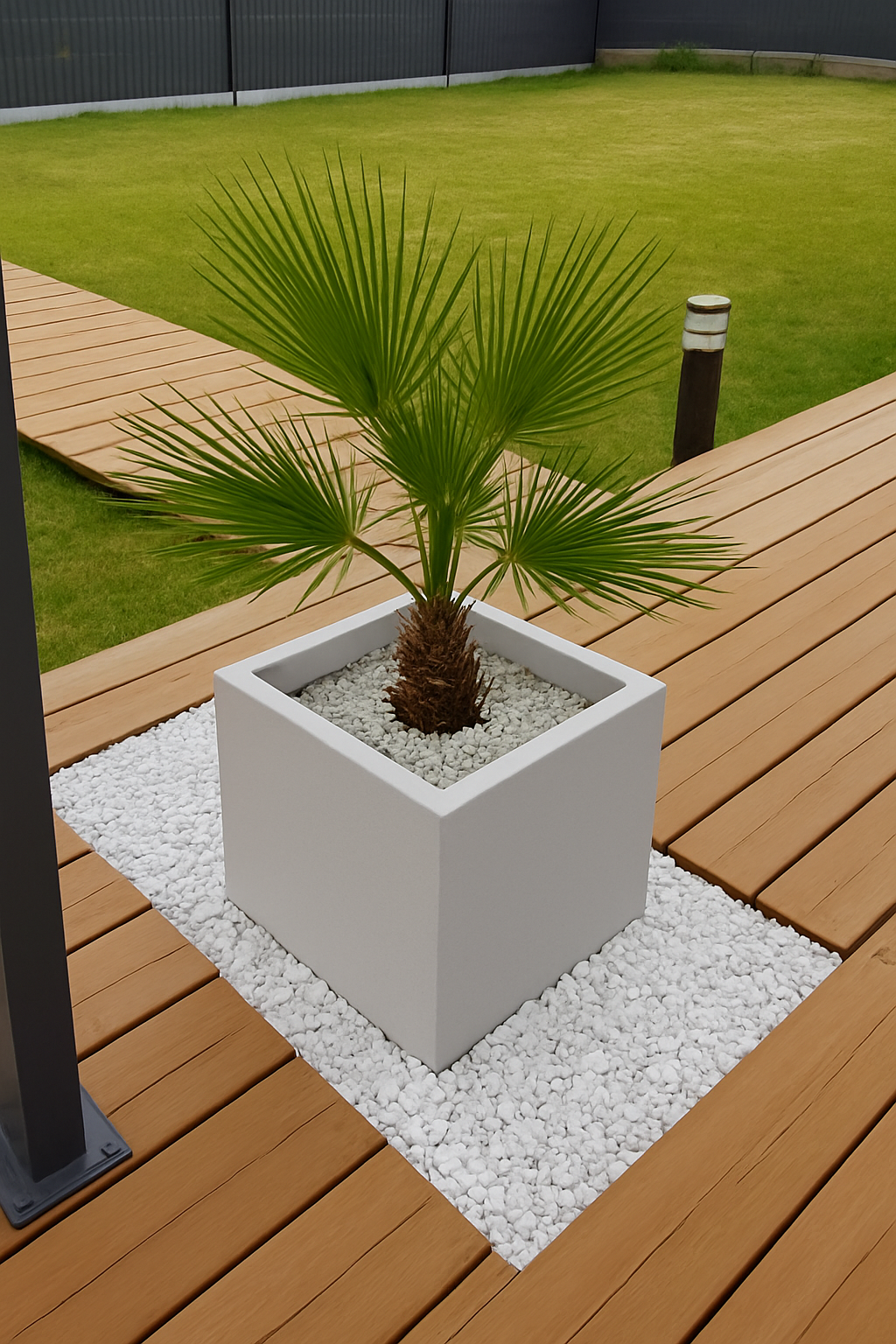 Кашпо для сада Неаполь 400х400х400 мм 1шт. (27333785) - фото 1 Кашпо для сада Неаполь 400х400х400 мм 1шт. (27333785) - фото 1