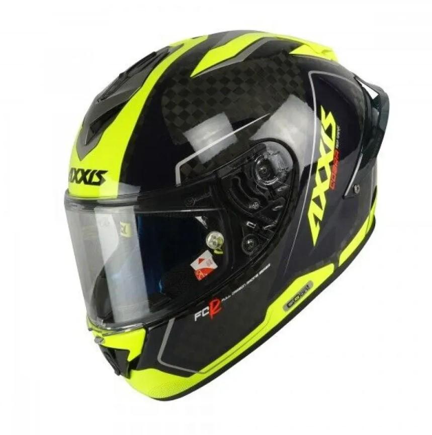 Мотошлем Axxis Cobra Rage A3 S Gloss Yellow (47548)