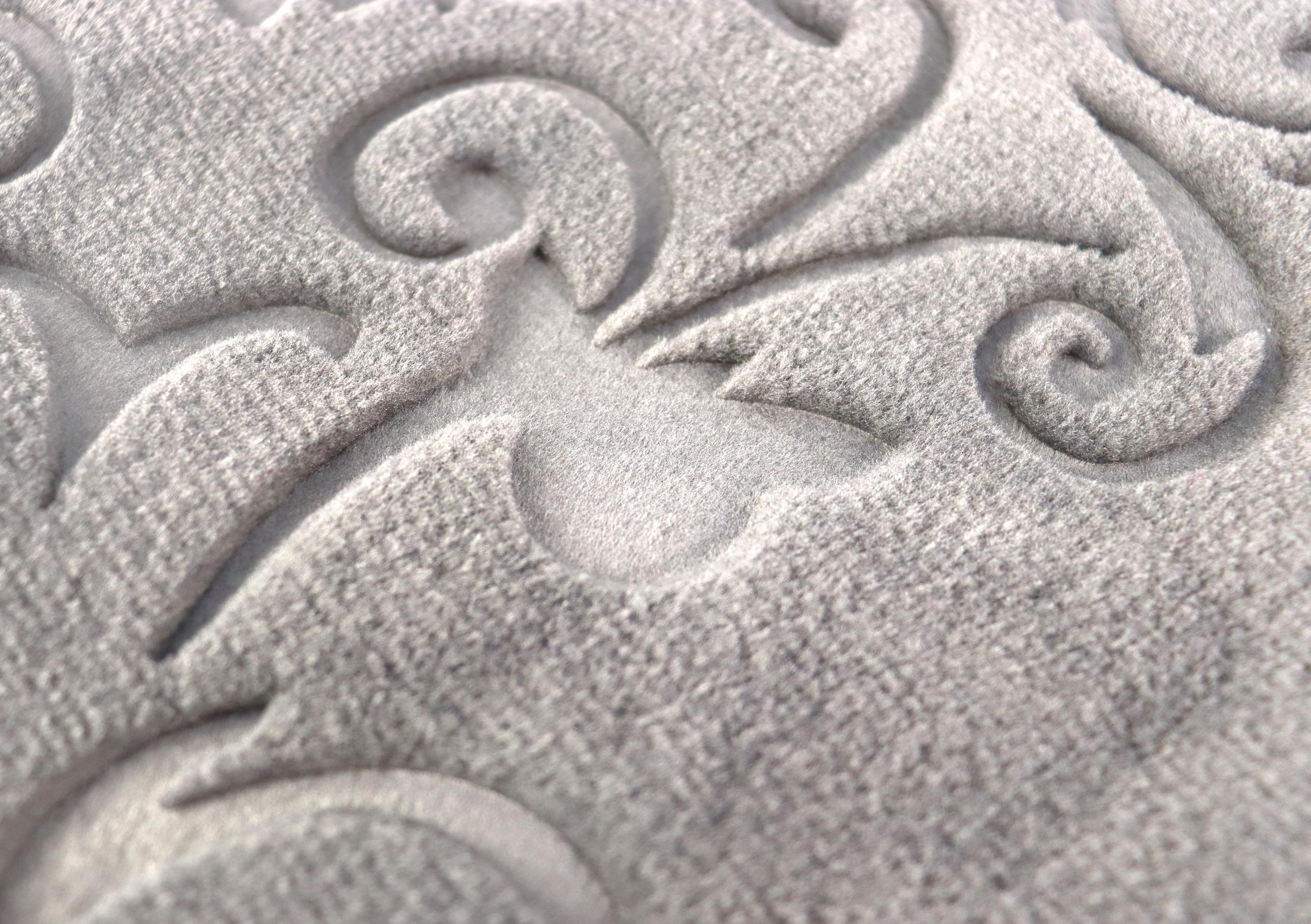 Покрывало-плед Hobby Embos Gri 220х240 см Серый - фото 5