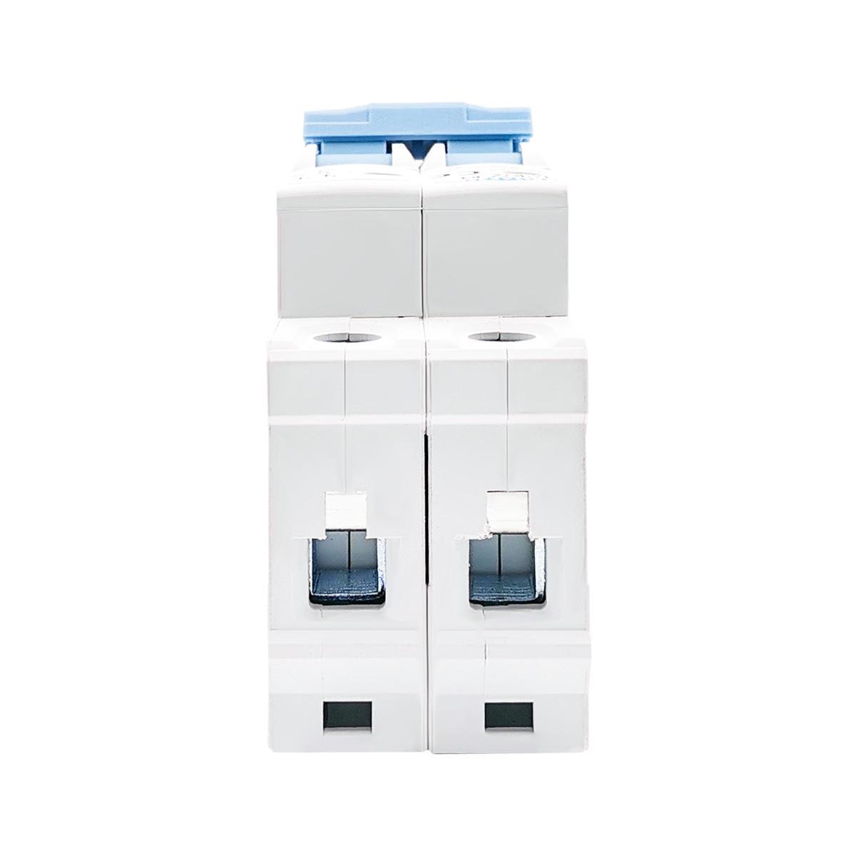 Автоматический выключатель постоянного тока 20 А двухполюсный TOMZN TOB1Z-63 20A 2P DC MCB 1000 V (2830077498) - фото 3 Автоматический выключатель постоянного тока 20 А двухполюсный TOMZN TOB1Z-63 20A 2P DC MCB 1000 V (2830077498) - фото 3