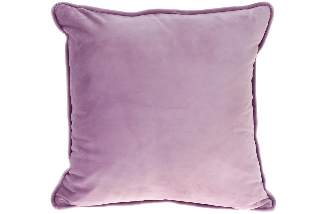 Наволочка бархатная 40х40 см Сиреневый (AL590)