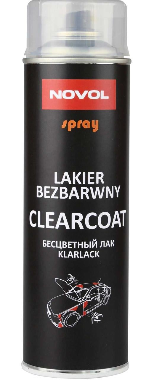 Лак акриловый глянцевый Novol Spray Clearcoatаэрозоль 500 мл