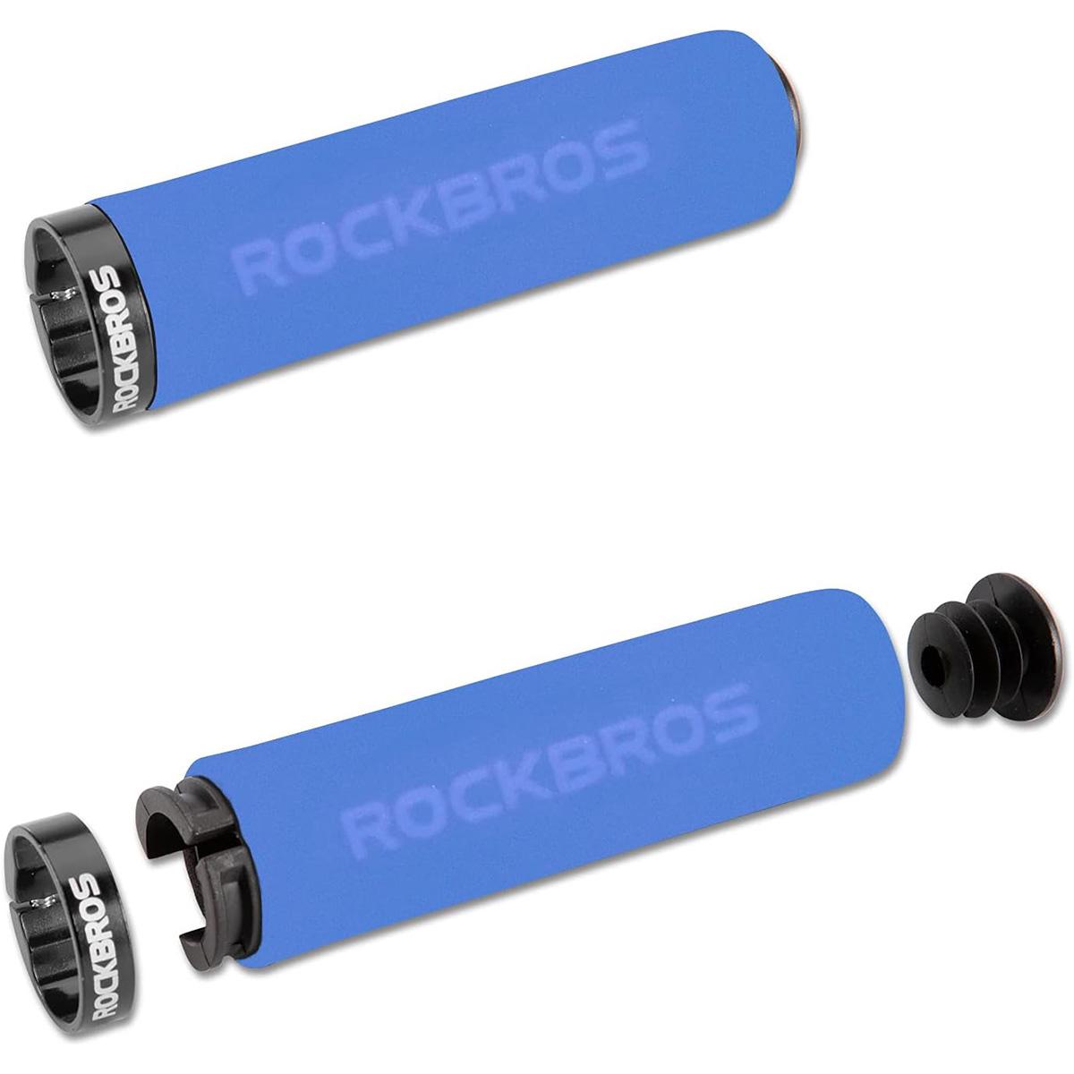 Грипсы Rockbros BT1001 Синий/Черный (RB-BT1001-2826) - фото 3 Грипсы Rockbros BT1001 Синий/Черный (RB-BT1001-2826) - фото 3