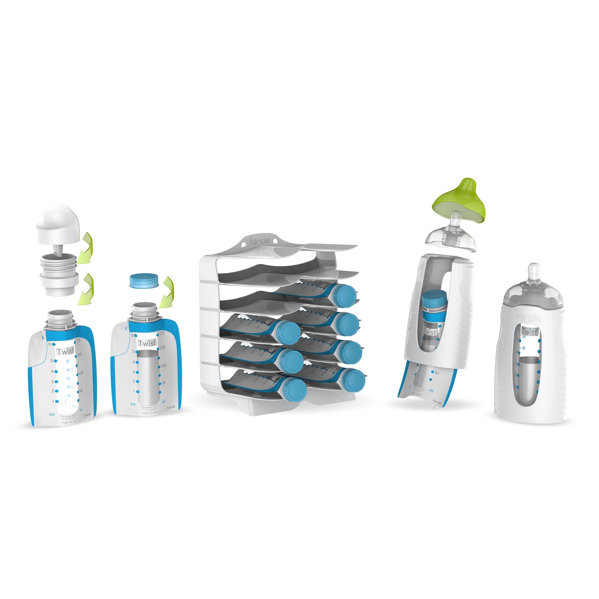 Набор для сбора/хранения и кормления молоком Babymoov Twist Starter Kit (104241) Набор для сбора/хранения и кормления молоком Babymoov Twist Starter Kit (104241)