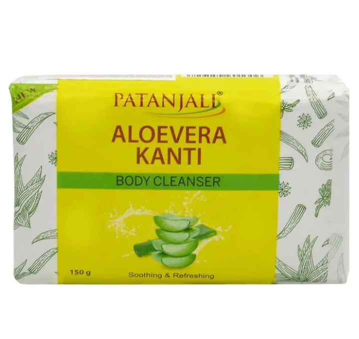 Мыло для тела Patanjali Канти с Алоэ Вера 150 г (1968792237)