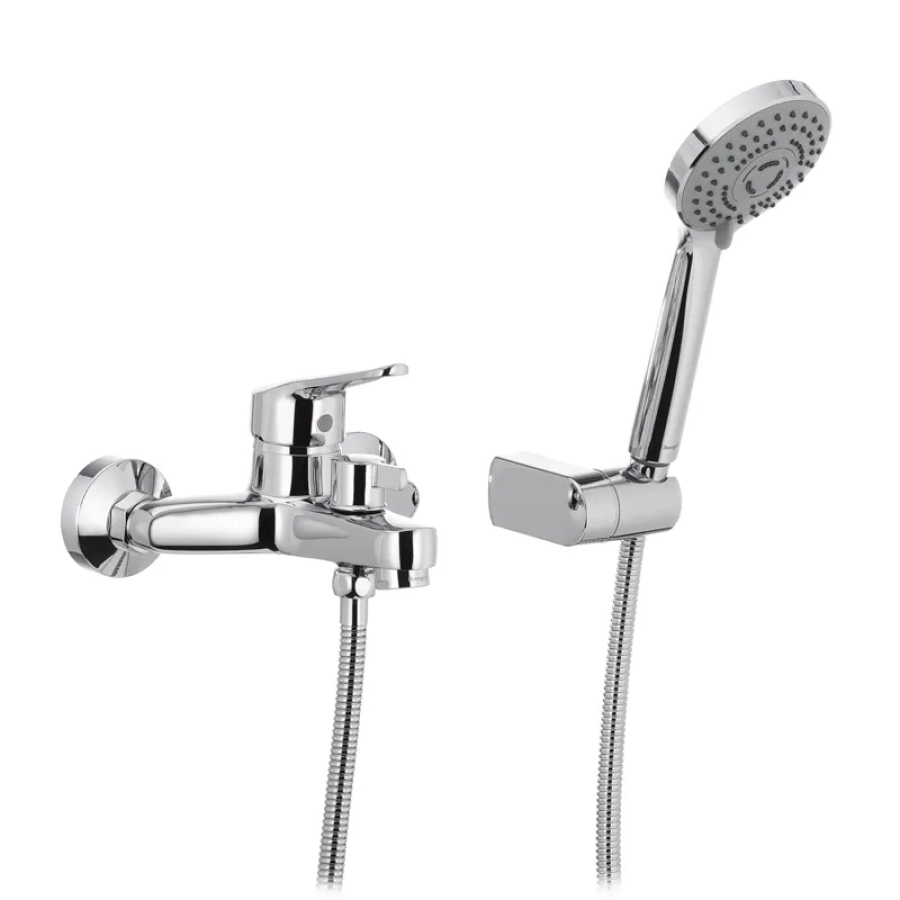 Смеситель для ванной двухвентильный IBERGRIF Roma M13250 Chrome (IB0047)