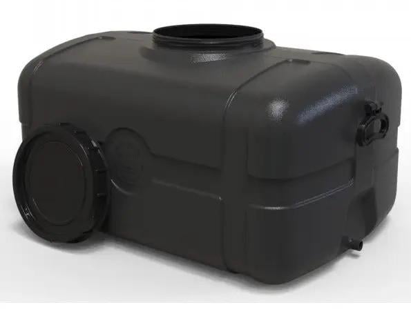 Емкость прямоугольная Европласт техническая 105 л Черный