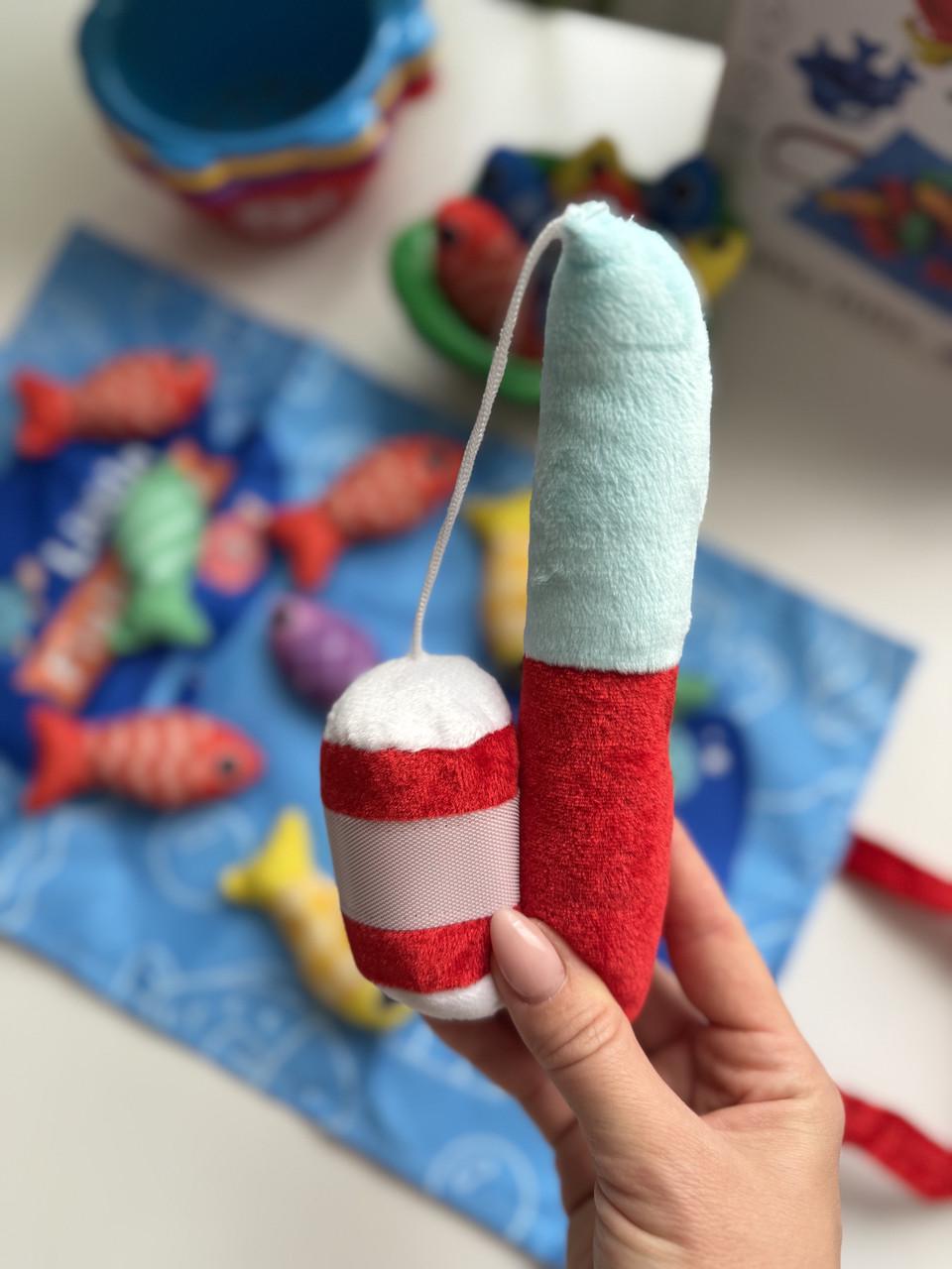 Іграшка для малюків Рибалка з різнокольоровими рибками (108) - фото 6 Іграшка для малюків Рибалка з різнокольоровими рибками (108) - фото 6