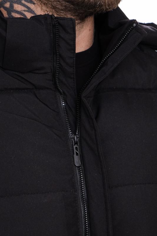Куртка cтьобана демісезонна чоловіча з капюшоном Носи Своє р. 48 Чорний (14281) - фото 5