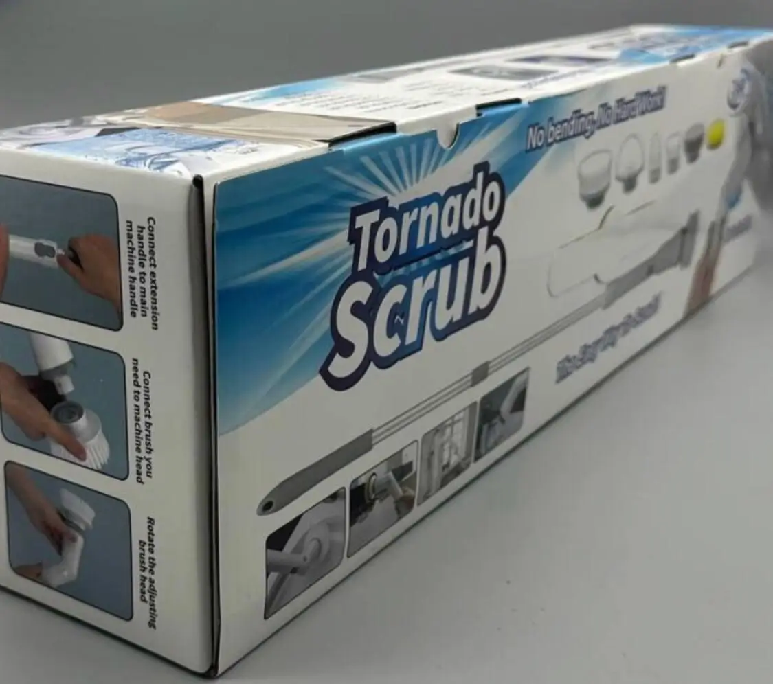 Аккумуляторная щетка для уборки и 6 насадок (AND849) - фото 4 Аккумуляторная щетка для уборки и 6 насадок (AND849) - фото 4