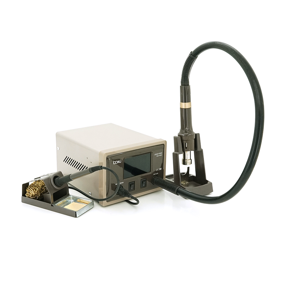 Паяльная станция BAKKU BA-9852 цифровая индикация/фен/паяльник 110-220V 8-15A 1200 W 2,8 кг (YUT_V2117) Паяльная станция BAKKU BA-9852 цифровая индикация/фен/паяльник 110-220V 8-15A 1200 W 2,8 кг (YUT_V2117)