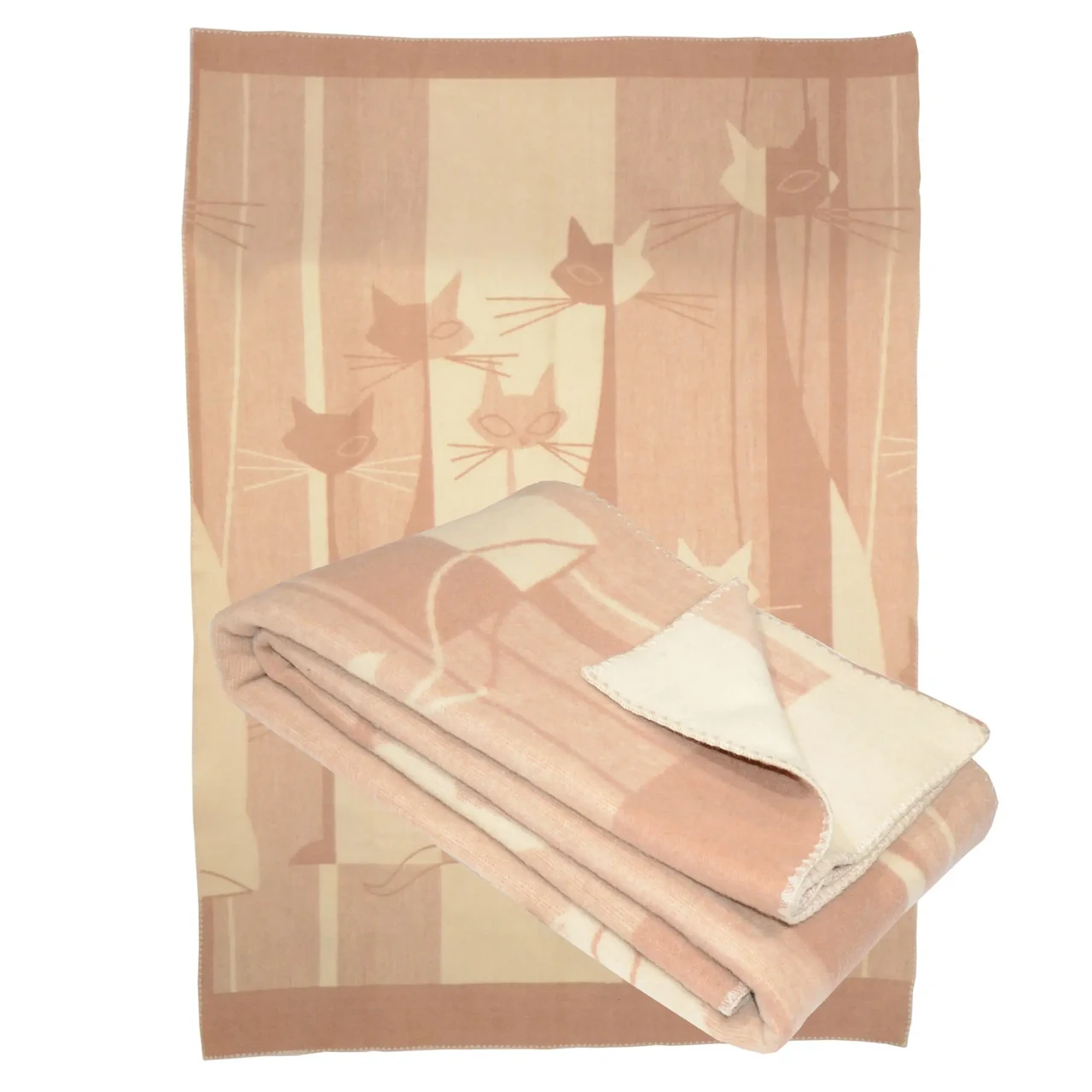 Одеяло из шерсти мериноса 170х205 см