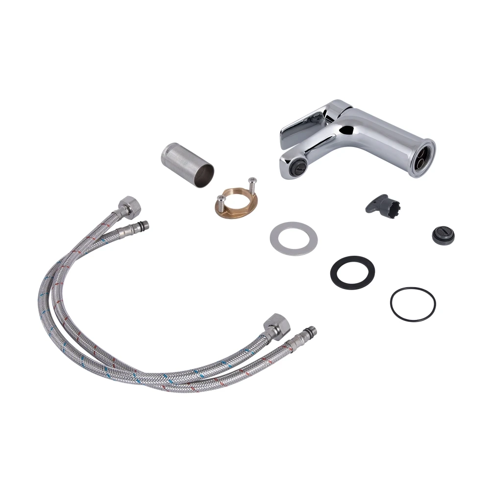 Смеситель для раковины Qtap Leo New QTLEO270CRM45561 Chrome (SD00051685) - фото 3 Смеситель для раковины Qtap Leo New QTLEO270CRM45561 Chrome (SD00051685) - фото 3