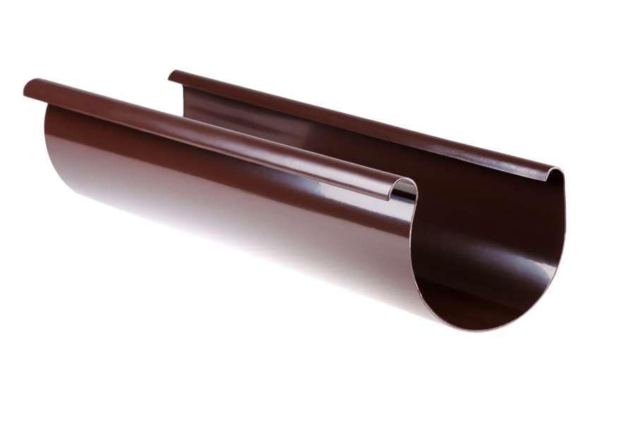 Желоб водосточный PROFiL 130 мм 3 м Коричневый (70000023)
