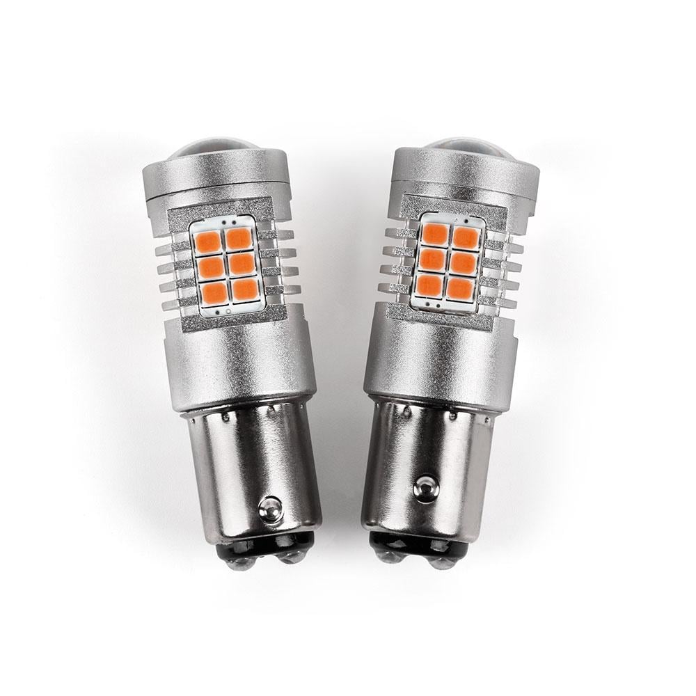 Лампы светодиодные P21/5W Led в габариты Carlamp 4G-Series (4G21/1157Y)