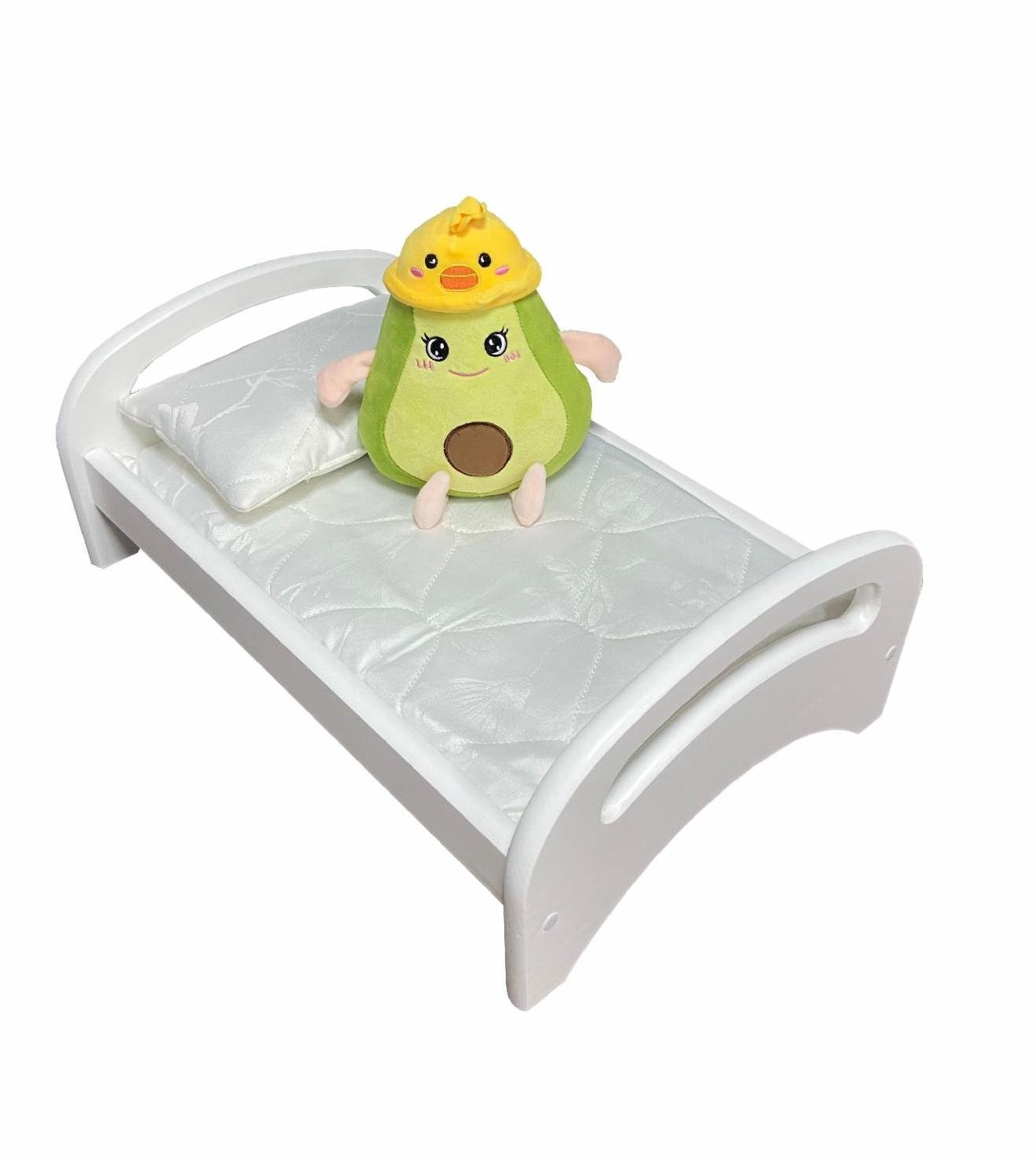 Кроватка для куклы деревянная Скиф ЛДЛ-2 Белый (24053749) - фото 3 Кроватка для куклы деревянная Скиф ЛДЛ-2 Белый (24053749) - фото 3