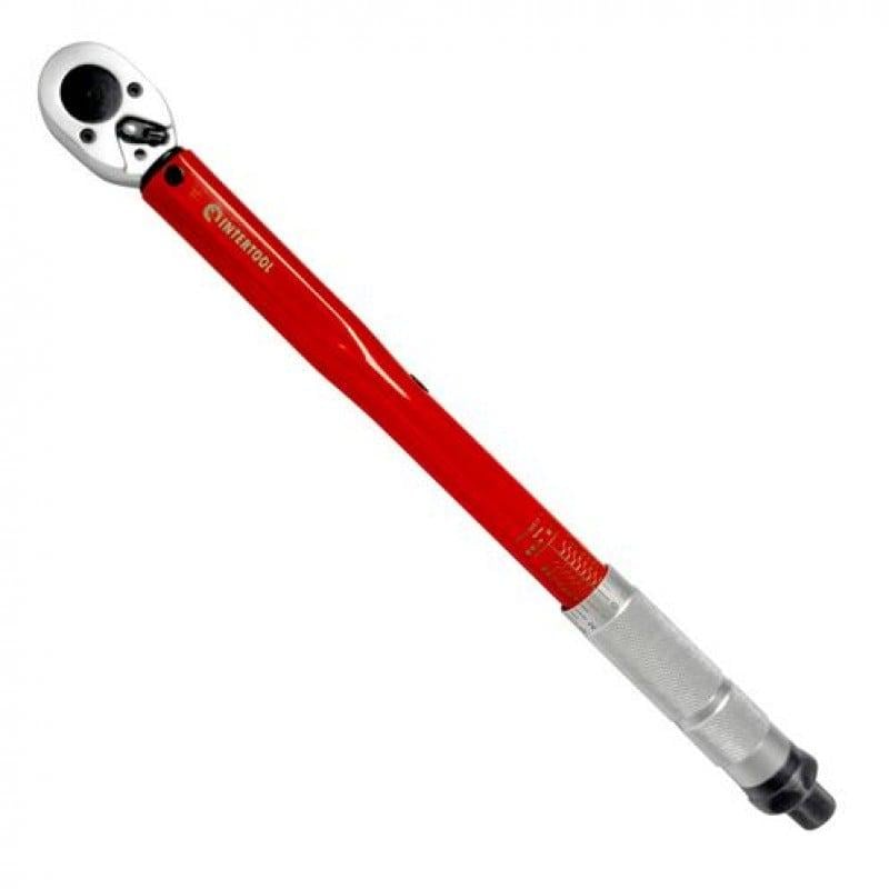 Ключ динамометричний Intertool XT-9013 3/8 7-105 Нм 72 зуби у кейсі (PH01023)