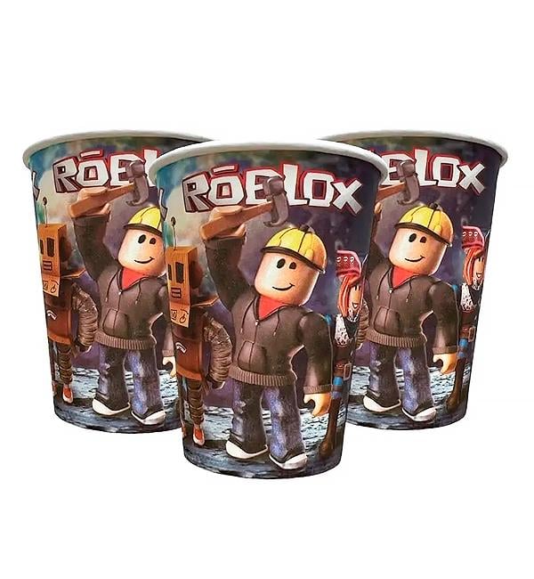 Стаканы бумажные Roblox 250 мл 10 шт. (12664529)