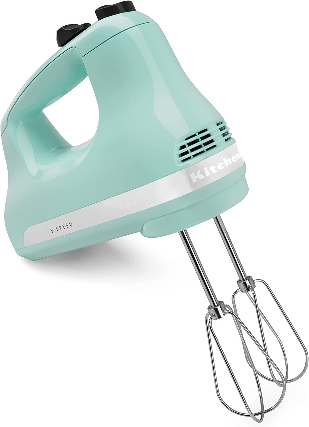 Міксер ручний KitchenAid 5 Ultra Power Speed Hand Mixer (KHM512 Ice Blue)