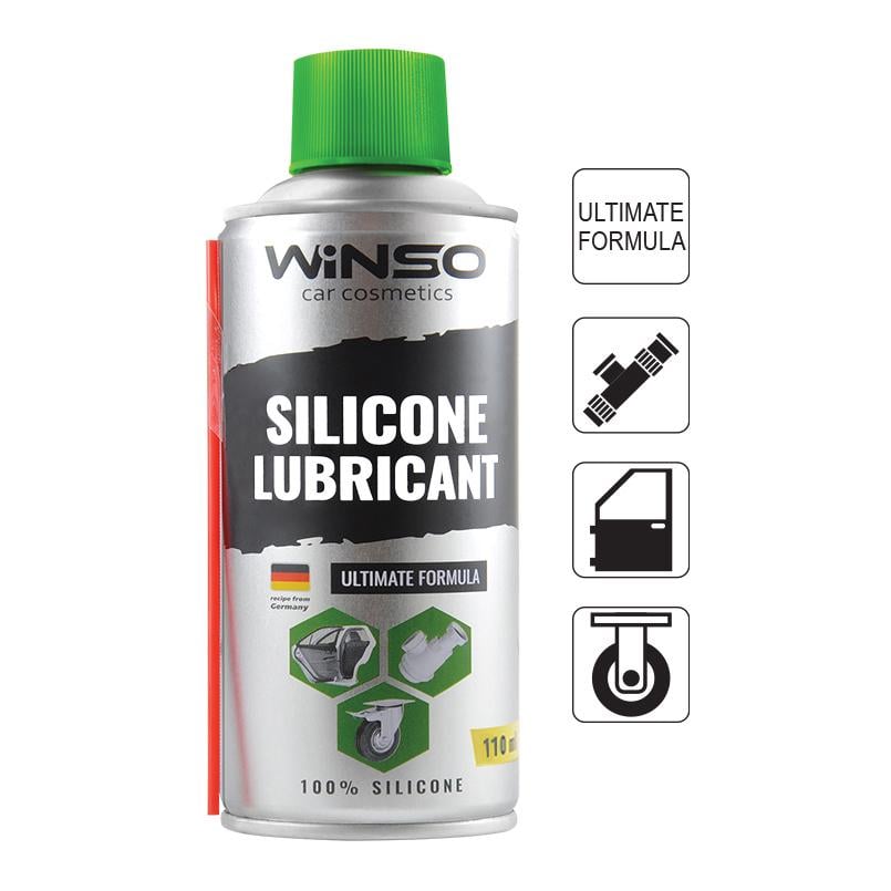 Змазка силіконова WINSO Silicone Lubricant 110 мл (820320) - фото 2