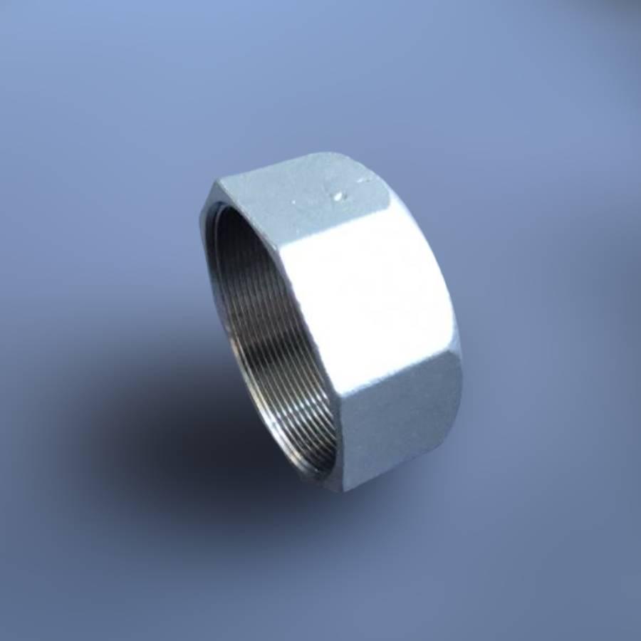 Заглушка різьбова восьмигранна DN80 BSPP н/ж сталь AISI304 Class-150 внутрішня різьба 3" (29203265) - фото 11
