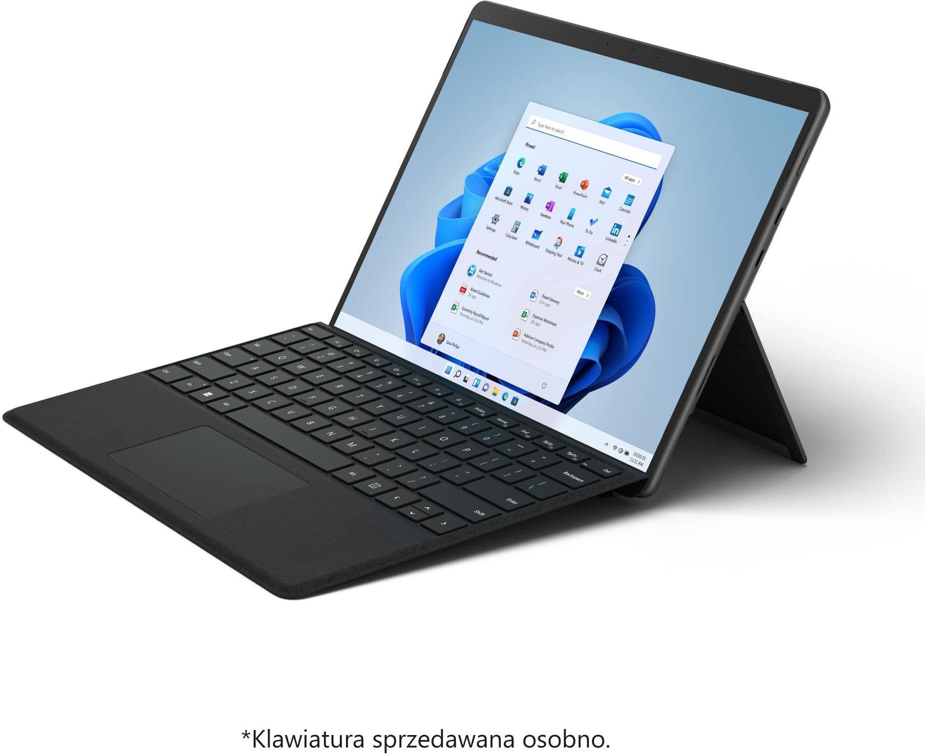 Ноутбук Microsoft Surface Pro 8 13" i5-1135G7 RAM 256 Gb SSD Windows 11 Home 8 Gb Графітовий (8PQ-00019) - фото 2