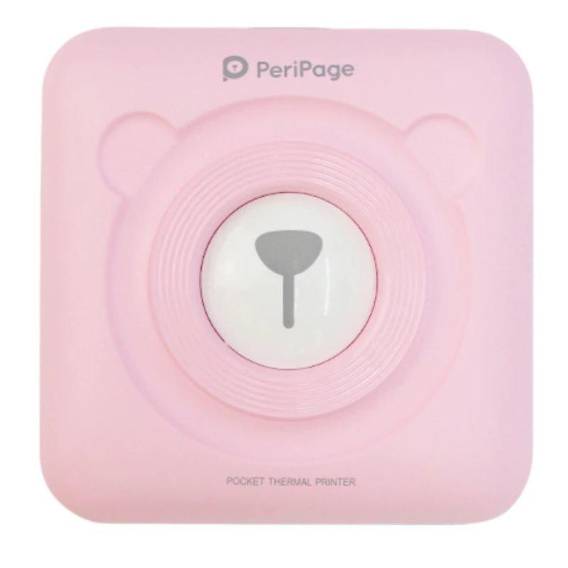 Термопринтер для смартфона PeriPage A6 Розовый (100336)