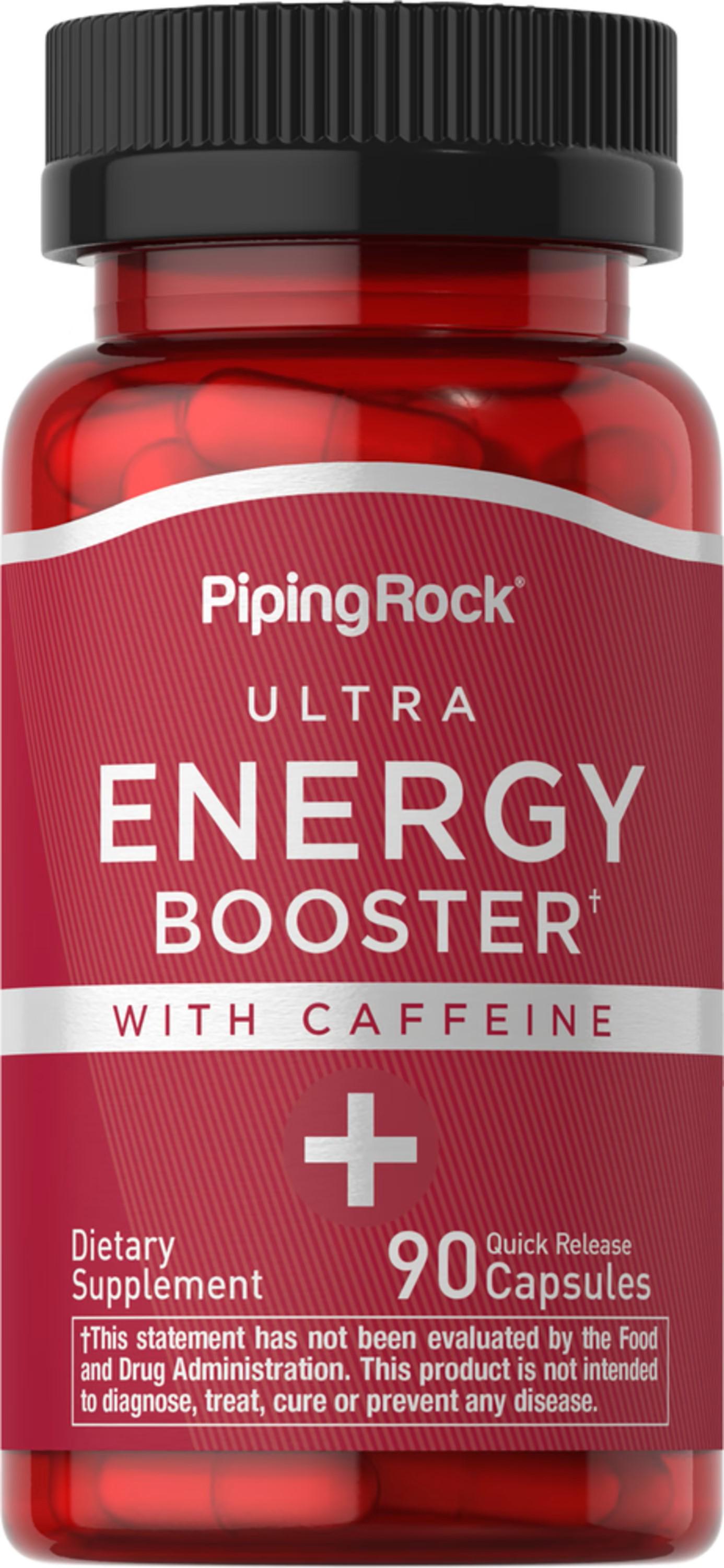 Энергетик Piping Rock Ultra Energy Booster​​​​​​​ 90 сoated сaplets
