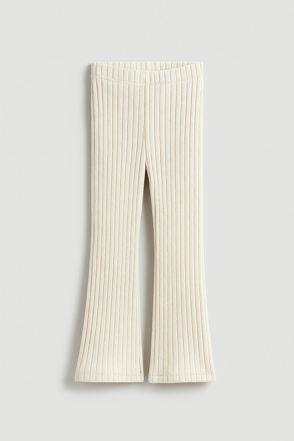 Брюки H&M 1220397 164 см Светло-бежевый