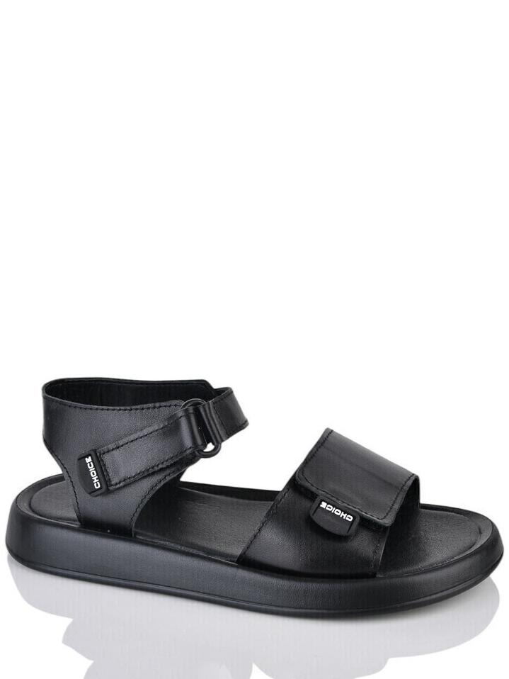 Босоножки кожаные ITTS N73-1A р. 37 Черный Босоножки кожаные ITTS N73-1A р. 37 Черный