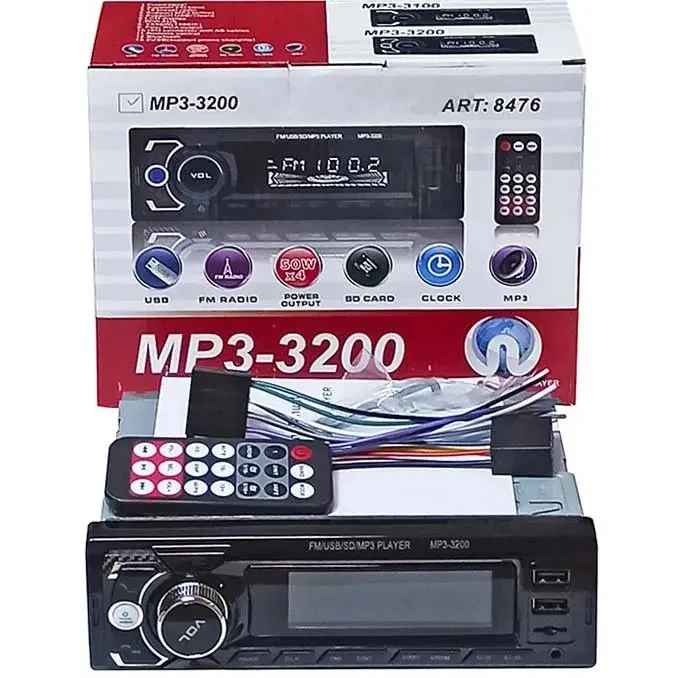 Автомагнітола MP3-3200 4x50W для авто з Bluetooth/USB/microSD/AUX (8476) - фото 5