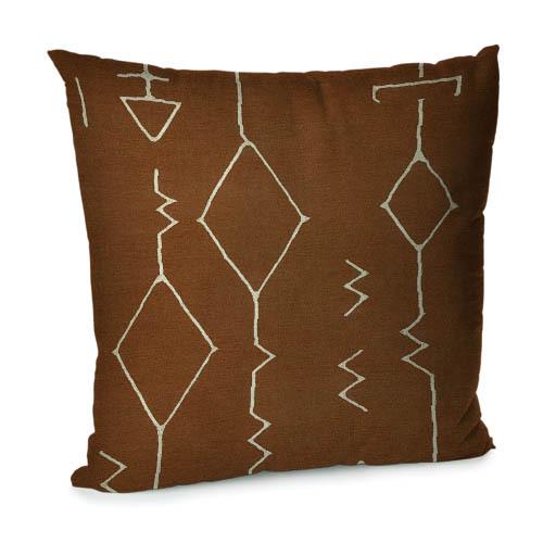 Подушка диванная Электрические элементы с бархата 45x45 см (45BP_JOY013)
