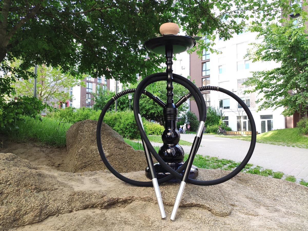 Кальян Hookah Infinity 203 Aswad 56 см на 2 персони  Black