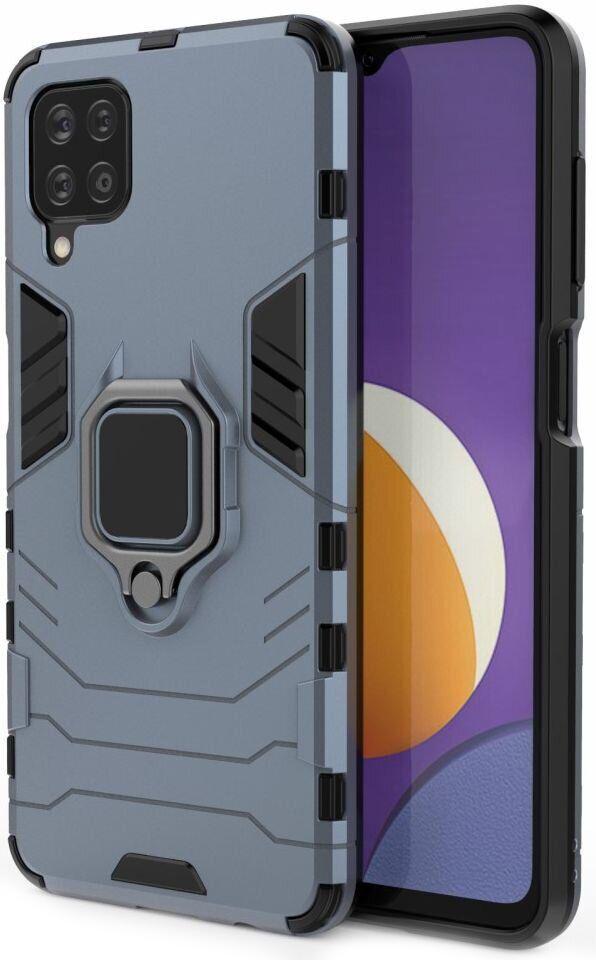 Противоударный чехол Samsung Galaxy M12 M127 (подставка кольцо) Graphite (22742-40)