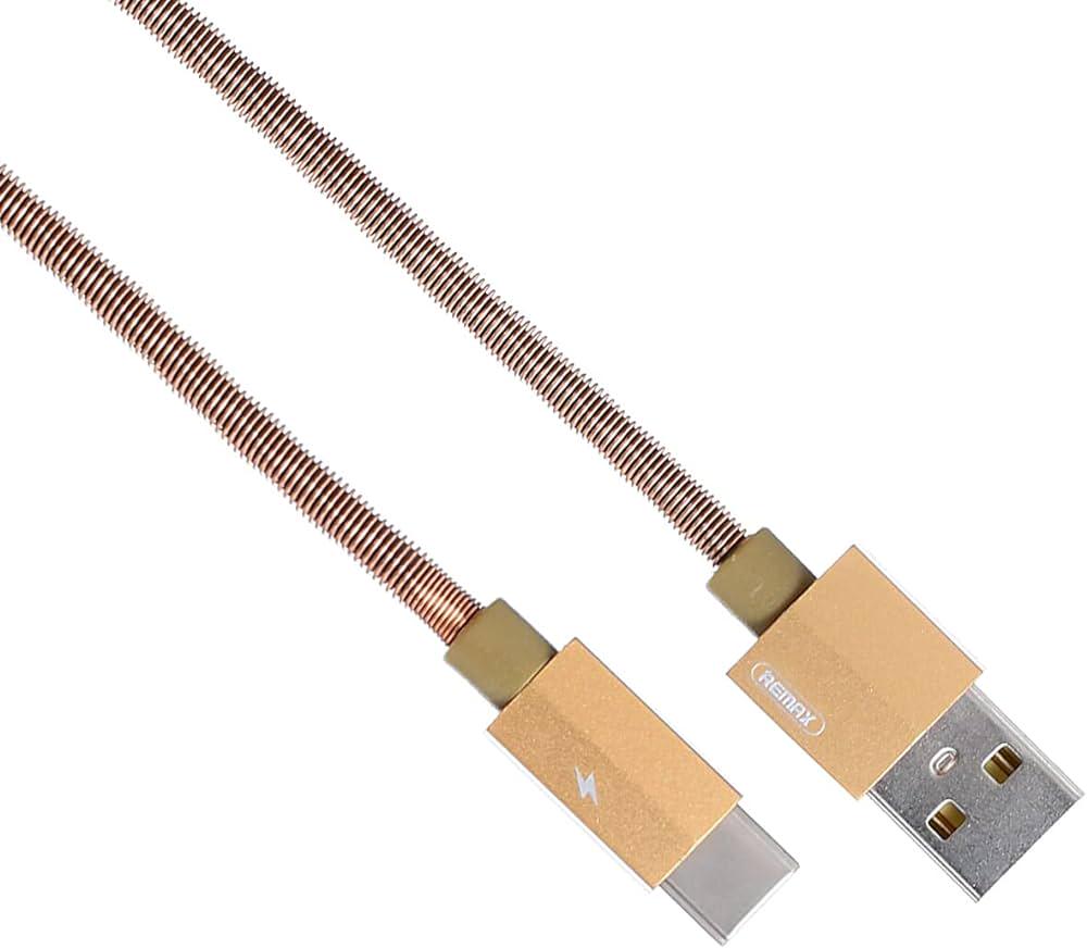 Кабель Remax RC-110a USB Type-C Gefon 1 м Золотой (6954851288275)