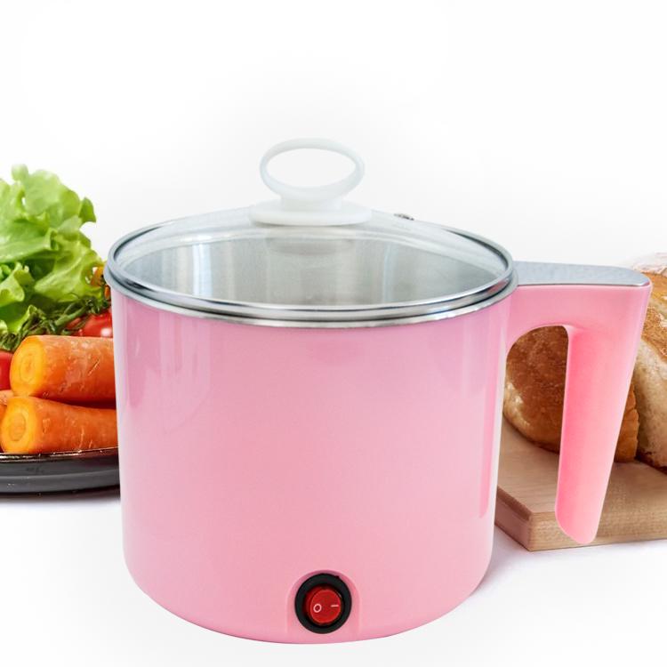 Электрокастрюля для путешествий Cooking Pot YS-402 1,5 л 600 W Розовый (1009574-Pink) - фото 2