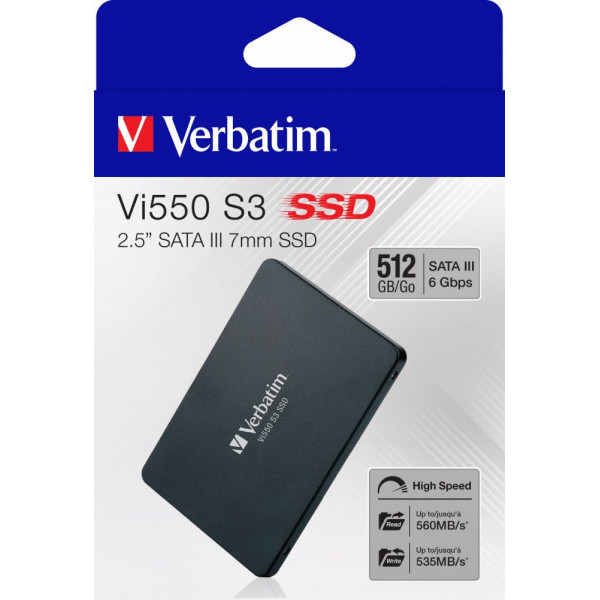 SSD накопичувач Verbatim SATA 512GB (49352) Vi550 - фото 3