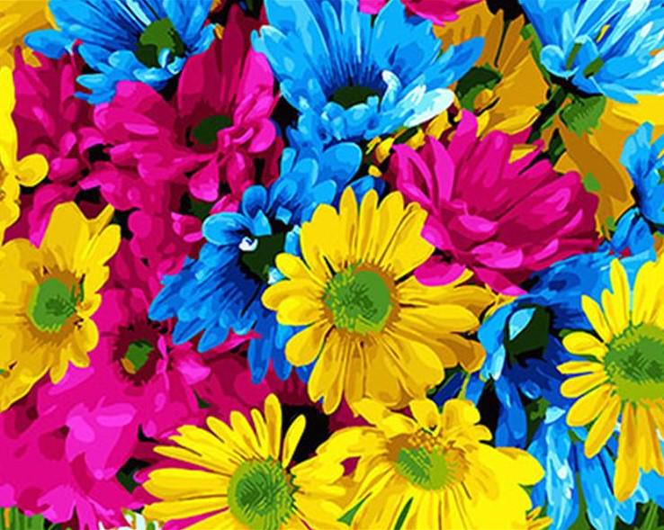 Картина по номерам Josef Otten Цветы Цветы 40х50 см в термопакете (5262RA_O-mt)